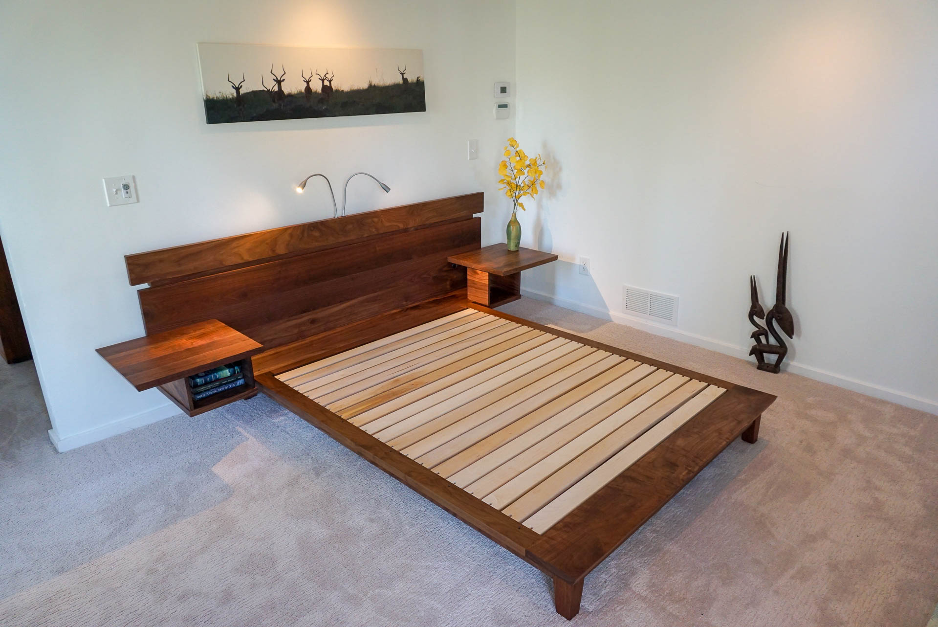 Walnut Bed